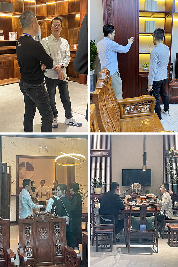 經(jīng)銷商與消費(fèi)者紛紛開(kāi)啟致上紅木定制產(chǎn)品體驗(yàn)?zāi)J? alt=